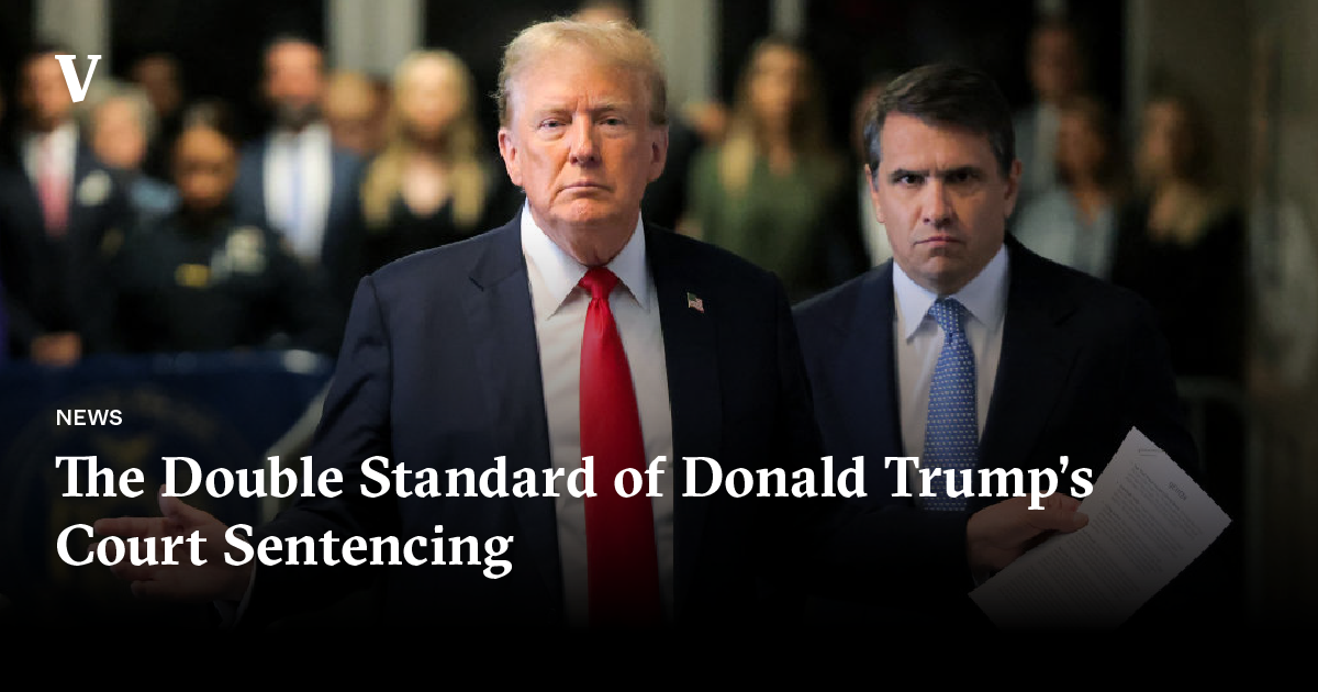 The Double Standard of Donald Trump’s Court Sentencing | Vera Institute